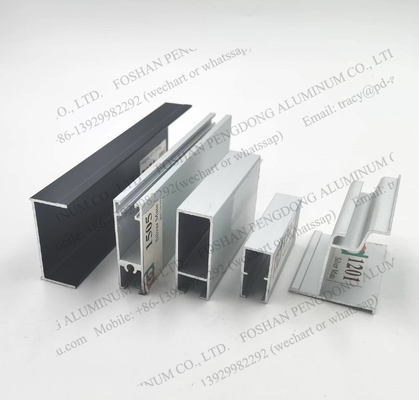 0.15mm σχεδιαγράμματα πορτών αλουμινίου 6063 σειρές ιδιοσυγκρασίας T5
