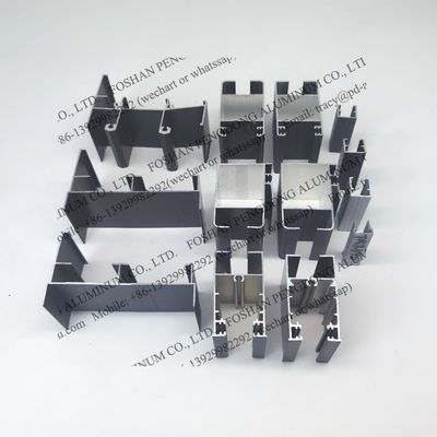 Άλουμινίου προφίλ ασημένιου ανωτισμένου παραθύρου