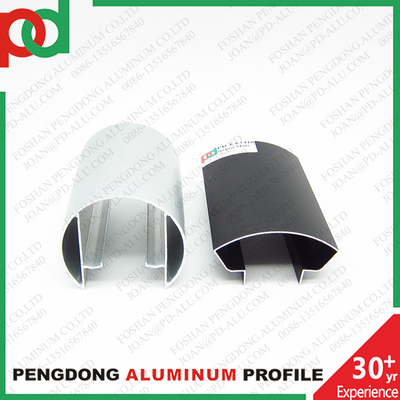 6M μήκος Plata Mate Μαύρο ξύλινο χρώμα Προφίλ αλουμινίου με χάλκινο ανωτισμένο φινίρισμα και διαφορετικά μεγέθη