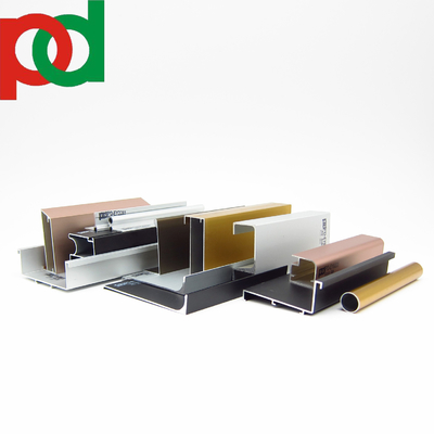 Προσαρμόσιμη Κατασκευή Τεχνολογίας Εξώθησης Προφίλ Αλουμινίου Για Γυάλινες Πόρτες, Ντουλάπια Κουζίνας, Ντουλάπες, MDF Μελαμίνη