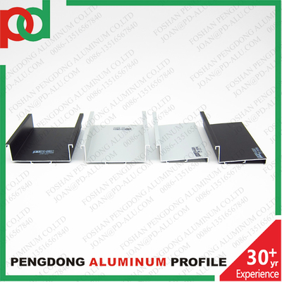 Προσαρμόσιμη Κατασκευή Τεχνολογίας Εξώθησης Προφίλ Αλουμινίου Για Γυάλινες Πόρτες, Ντουλάπια Κουζίνας, Ντουλάπες, MDF Μελαμίνη