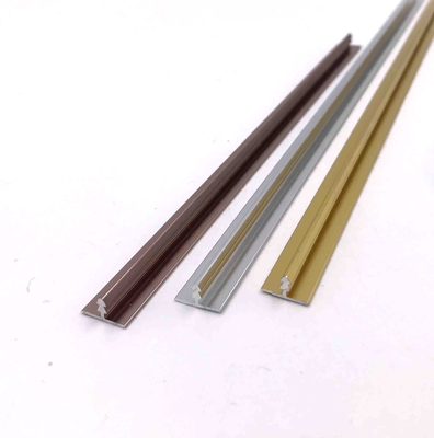 χρώμιο σχεδιαγραμμάτων αργιλίου 11.7mm Τ το μορφή χρυσό αυξήθηκε χρυσός